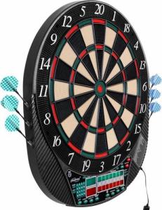 Physionics Elektroniczna tarcza do rzutek dla 16 graczy + 12 rzutek 2