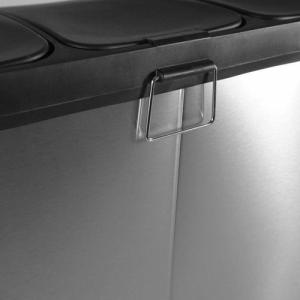 Kosz na śmieci Jago JAGO Kosz na śmieci z pedałem, stal nierdzewna, 3 x 20 L 5