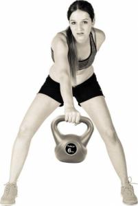 Kettlebell Movit Kettlebell Hantle szara - 20 kg 6