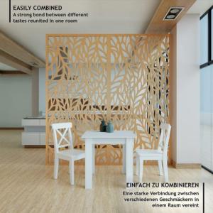 Miadomodo MIADOMODO Stół do jadalni dla 4 osób, biały, 80x80x76,5 cm 5