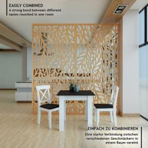 Miadomodo MIADOMODO Stół do jadalni dla 4 osób, czarny, 80x80x76,5 cm 6