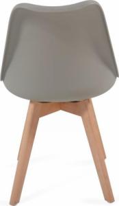 Miadomodo MIADOMODO Zestaw krzeseł do jadalni, szary, 8 sztuk 10