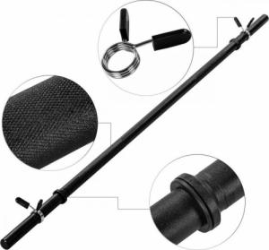 Movit MOVIT 140 cm Gryf, czarny, z blokadą sprężynową 4