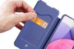 Dux Ducis DUX DUCIS Skin X kabura etui pokrowiec z klapką Samsung Galaxy A33 5G niebieski 4