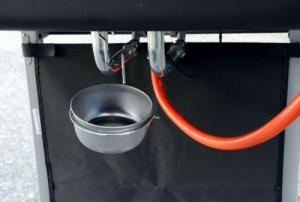 Cattara Party Point Grill ogrodowy gazowy 5.5 kW 37.5 cm x 48.5 cm 4