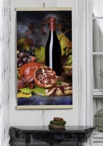Grzejnik Trio Wino promiennikowy 430 W 3