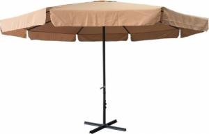 Rojaplast Parasol ogrodowy STANDART beżowy z korbką 3 m 1