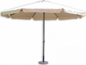 Rojaplast Parasol ogrodowy STANDART beżowy z korbką 4 m 1