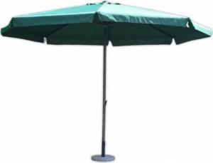 Rojaplast Parasol ogrodowy STANDART zielony z korbką 3 m 1