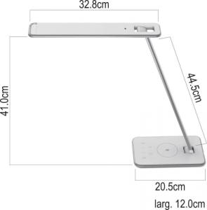 Lampka biurkowa Unilux biała  (ulk0624089) 3