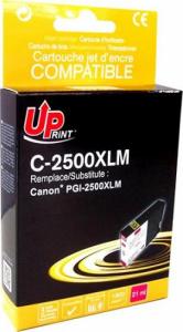 Tusz UPrint UPrint kompatybilny ink / tusz z PGI 2500XL, magenta, 1300s, 21ml, C-2500XLM, dla Canon MAXIFY iB4050, MB5050, MB5350 1
