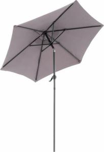 Garthen Składany parasol z rączką, 210 cm, antracyt 1