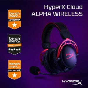 Słuchawki HyperX Cloud Alpha Wireless Czerwone (4P5D4AA) 17