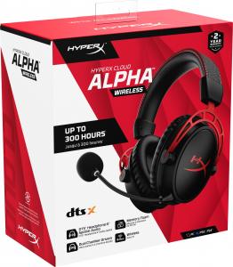 Słuchawki HyperX Cloud Alpha Wireless Czerwone (4P5D4AA) 3