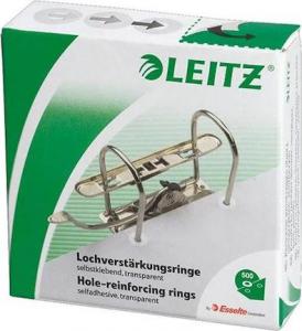 Segregator Leitz Pierścienie wzmacniające otwory Leitz, biały 500 szt. 17060000 1