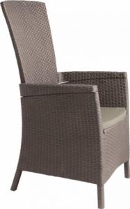 Allibert Luksusowe plastikowe krzesło VERMONT - cappuchino 1