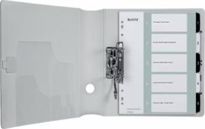 Leitz Przekładki plastikowe do nadruku tekstu na kartę, Leitz WOW, 15, biało-czarne 12130000 5