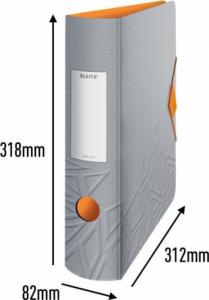Segregator Leitz 180° Active Urban Chic dźwigniowy A4 82mm szary (se 0611187) 2
