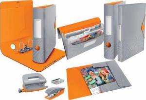 Segregator Leitz 180° Active Urban Chic dźwigniowy A4 82mm szary (se 0611187) 5