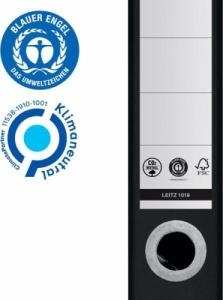 Segregator Leitz Segregator 180 Recycle A4 80mm, czarny Leitz, 10190095 9