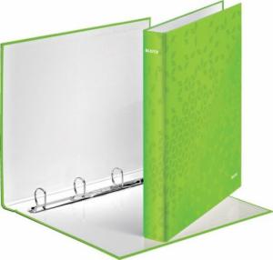 Segregator Leitz Wow 4-ringowy A4 40mm zielony (sek4400187) 3