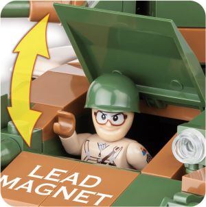 Cobi Mała Armia WOT, M24 Chaffee, 370 - 3013 9