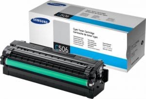 Toner Samsung CLT-C506L Cyan Oryginał  (xxk9390285) 1