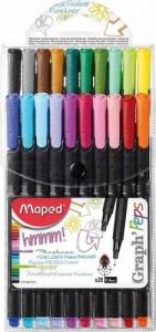 Maped Cienkopis GRAPH PEPS 20szt.etui 749151 MEPED 0.4mm 1