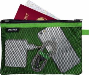 Leitz Koszulka z suwakiem z dwoma przegródkami WOW, rozmiar L, zielona 40130054 3