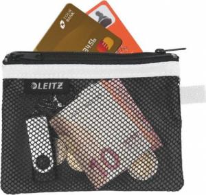 Leitz Koszulka z suwakiem z dwoma przegródkami WOW, rozmiar S, czarna 40110095 2