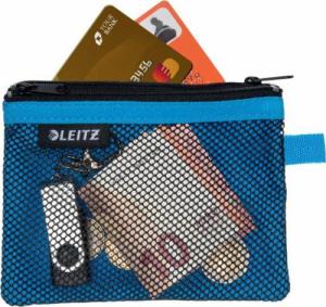 Leitz Koszulka z suwakiem z dwoma przegródkami WOW, rozmiar S, niebieska 40110036 3