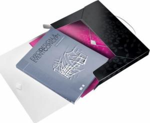 Leitz Teczka z gumką PP Leitz WOW, 30 mm, czarna 46290095 3