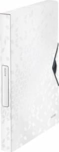Leitz Teczka z gumką PP Leitz WOW, 30 mm, biała 46290001 1