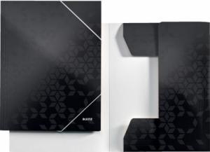 Leitz Teczka kartonowa z gumką WOW Leitz, czarna 39820095 3