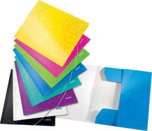 Leitz Teczka kartonowa z gumką WOW Leitz, czarna 39820095 4