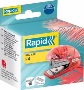 Zszywacz Rapid Zszywacz mini Colour"Breeze F4, 10 kartek, 5 lat gwarancji, koralowy 5001531 4