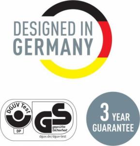 Zszywacz Leitz Dziurkacz duży metalowy Leitz, czarny, 10 lat gwarancji, 30 kartek 50081095 8