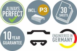 Zszywacz Leitz Zszywacz Leitz Cosy, niebieski, 30 kartek, 10 lat gwarancji 55670061 3