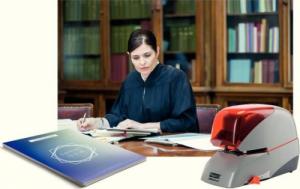 Zszywacz Rapid Zszywacz elektryczny Supreme 5080e srebrny 80 kartek RAPID 20993411 17