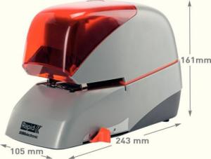 Zszywacz Rapid Zszywacz elektryczny Supreme 5080e srebrny 80 kartek RAPID 20993411 9