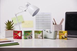 Scotch 3M Taśma biurowa SCOTCH_ Magic_ (SM3-12), matowa, z dyspenserem, 19mm, 33m, 3szt., podajnik C-38 czarny GRATIS 4