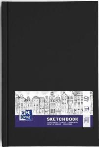 Oxford Szkicownik SKETCHBOOK szyty A6 96k 100g czarny 400152626 OXFORD 1