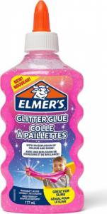 Elmers Elmers klej brokatowy, różowy, zmywalny i przyjazny dzieciom, 177ml, 2077249 1