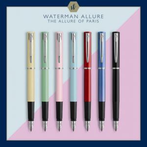 Waterman Pióro wieczne (F) ALLURE CZARNY WATERMAN 2029061, blister 5