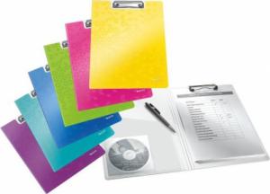 Leitz Deska z klipem i okładką Leitz WOW, biała 41990001 3