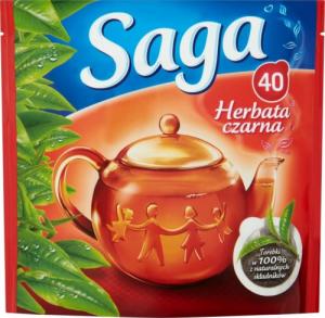 Saga Herbata SAGA ekspresowa 40 torebek 1