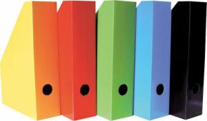 Bantex Pojemnik na czasopisma zielony lakierowany BANTEX 100552131 3