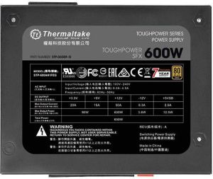 Zasilacz Thermaltake Toughpower SFX 600W (PS-STP-0600FPCGEU-G) 4