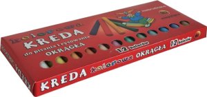 Mar Bor Kreda okrągła kolor 12szt M2 MAR BOR 1
