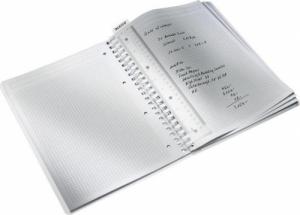 Leitz Kołonotatnik w kratkę A4 PP Leitz WOW, czarny 46380095 3